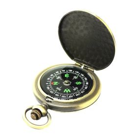 Retro Elegent Compass for Use Outdoor Hikting (Color: As pic show, type: Style C)